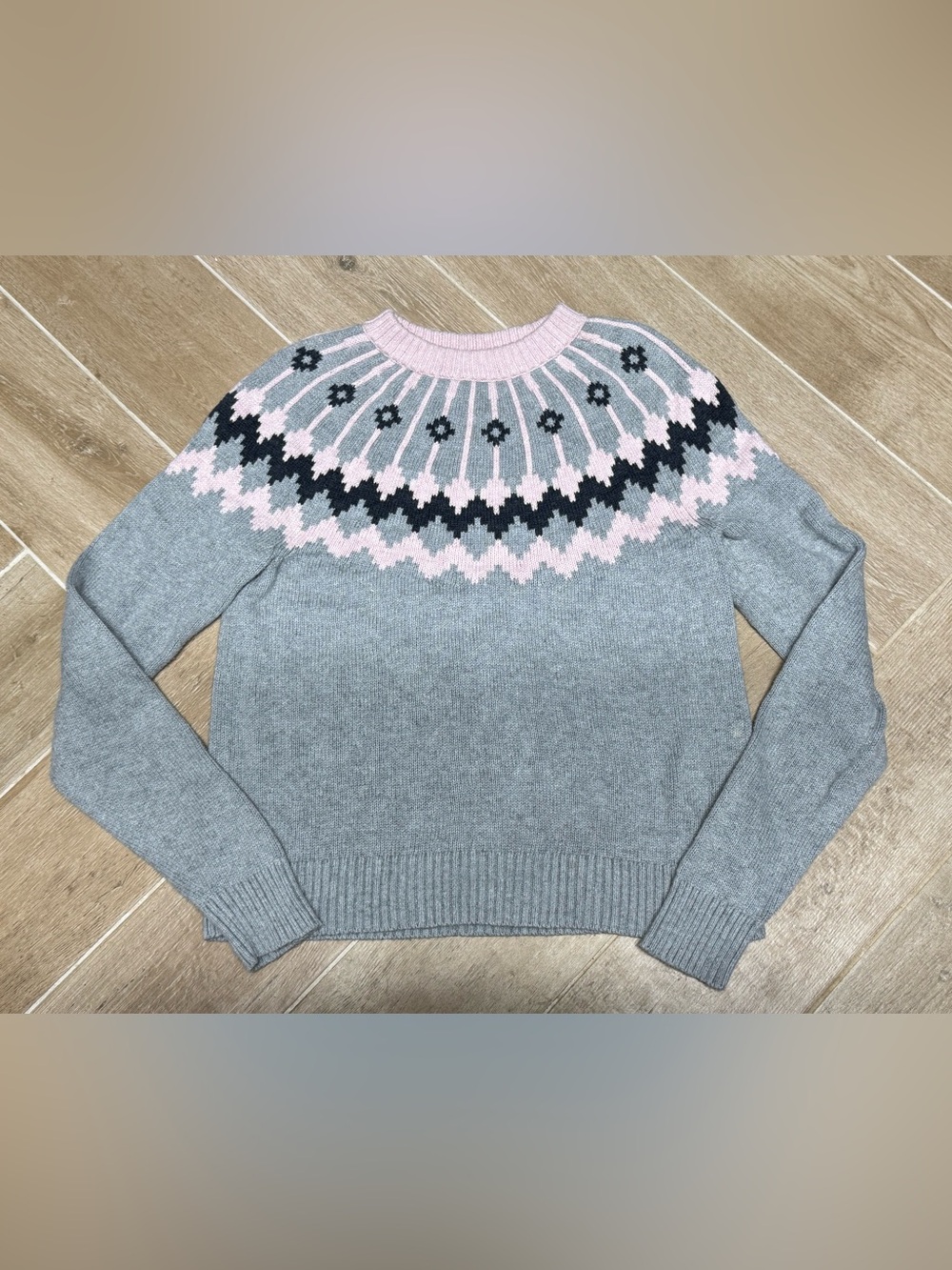 J.Crew Fair Isle Nordic Sweater Size Small